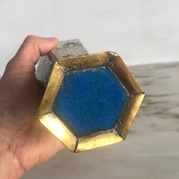 SOLD Vintage | Small Enamel Cloisonne Vase - Picture 11 of 11